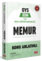 Data 2024 GYS MEB Memur Konu Anlatımlı Görevde Yükselme Data Yayınları