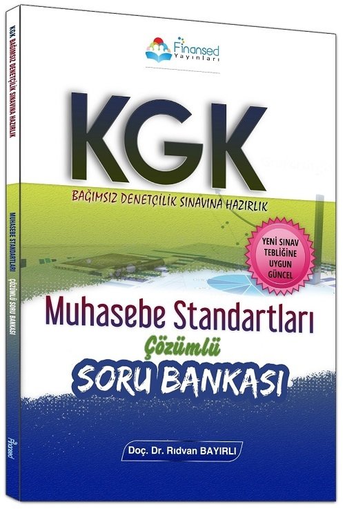 Finansed KGK Bağımsız Denetçilik Muhasebe Standartları Soru Bankası Çözümlü Finansed Yayınları