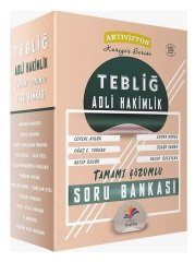 Dizgi Kitap 2020 TEBLİĞ Artıvizyon Adli Hakimlik Soru Bankası Seti Çözümlü Dizgi Kitap