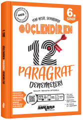 Ankara Yayıncılık 6. Sınıf Paragraf Güçlendiren 12 Deneme Ankara Yayıncılık