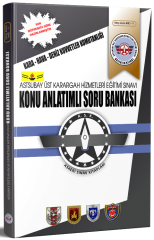 Askeri Sınav Astsubay Üst Karargah Hizmetleri Eğitimi Sınavı Konu Anlatımlı Soru Bankası KHD-11 Askeri Sınav Kitapları