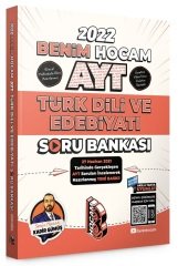 Benim Hocam 2022 YKS AYT Türk Dili ve Edebiyatı Soru Bankası - Kadir Gümüş Hocam Yayınları