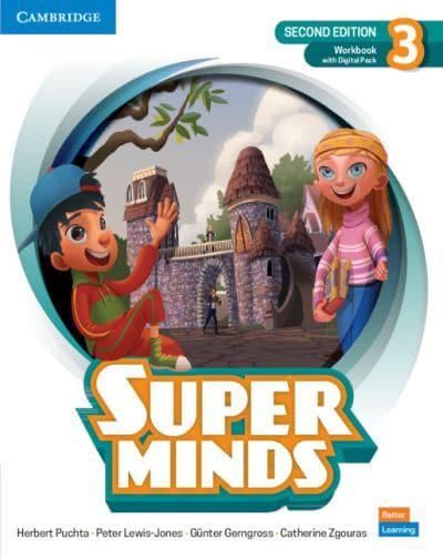 Cambridge Super Minds Level 3 Workbook with Digital Pack British English Cambridge Yayınları