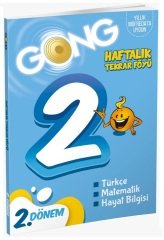 Gong 2. Sınıf 2. Dönem Haftalık Tekrar Föyü Gong Yayınları