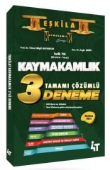 4T Yayınları Kaymakamlık TEŞKİLAT 3 Deneme Çözümlü - Yüksel Bilgili Bayraktar 4T Yayınları