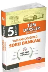 SÜPER FİYAT - Data 5. Sınıf Tüm Dersler Soru Bankası Çözümlü Özel Tek Kitap Data Yayınları