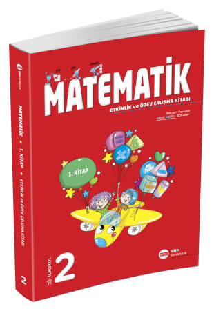 SBM 2. Sınıf Matematik Etkinlik ve Ödev Çalışma Kitabı-1 SBM Yayınları