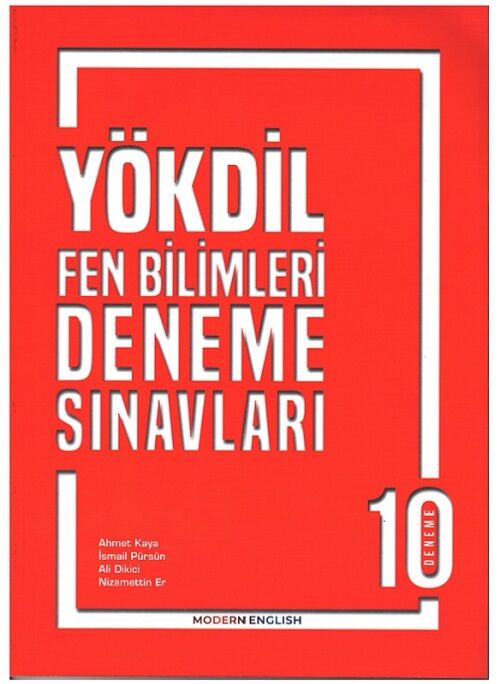 Modern English YÖKDİL Fen Bilimleri Deneme Sınavları Modern English