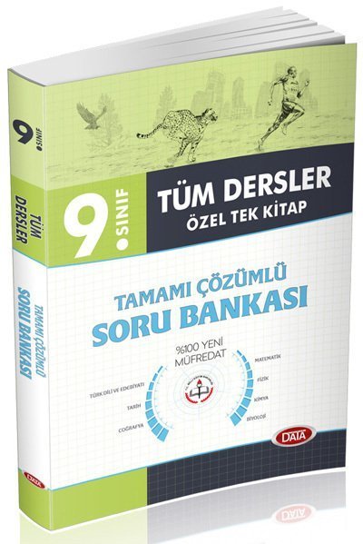 SÜPER FİYAT - Data 9. Sınıf Tüm Dersler Soru Bankası Çözümlü Özel Tek Kitap Data Yayınları