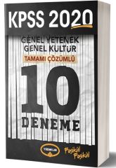 Yediiklim 2020 KPSS Genel Yetenek Genel Kültür 10 Deneme Çözümlü Yediiklim Yayınları