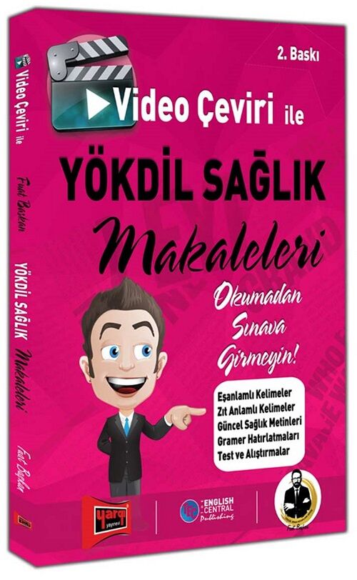 Yargı YÖKDİL Sağlık Video Çevirili Makaleler 2. Baskı - Fuat Başkan Yargı Yayınları