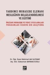 Gazi Kitabevi Yardımcı Muhasebe Elemanı Mesleğinin Belgelendirilmesi ve Eğitimi - Mehmet Akif Altunay, Süleyman Bayrakcıoğlu Gazi Kitabevi