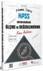 Deka Akademi 2022 KPSS Eğitim Bilimleri Ölçme ve Değerlendirme Atama Serisi Konu Anlatımı Deka Akademi Yayınları