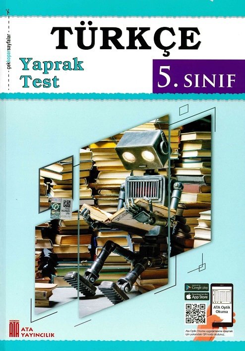 Ata Yayıncılık 5. Sınıf Türkçe Yaprak Test Ata Yayıncılık