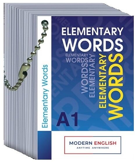 Modern English Elementary Words - A1 Kelime Kartları Modern English