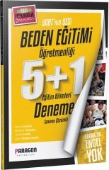 SÜPER FİYAT - Paragon ÖABT Beden Eğitimi Öğretmenliği 5+1 Deneme Paragon Yayıncılık