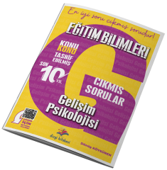 Dizgi Kitap 2024 KPSS Eğitim Bilimleri Gelişim Psikolojisi Çıkmış Sorular Son 10 Yıl Konu Konu Çözümlü Dizgi Kitap Yayınları