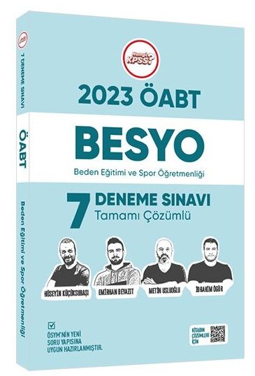 Hangi KPSS 2023 ÖABT BESYO Beden Eğitimi Öğretmenliği 7 Deneme Çözümlü Hangi KPSS