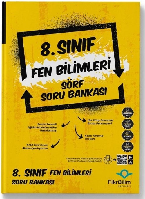 FikriBilim 8. Sınıf Fen Bilimleri Sörf Soru Bankası FikriBilim Yayınları