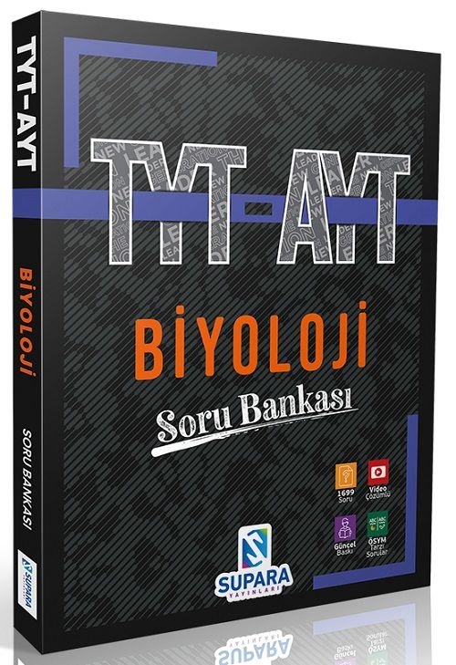 Supara YKS TYT AYT Biyoloji Soru Bankası Supara Yayınları