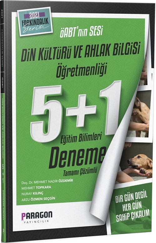 SÜPER FİYAT - Paragon ÖABT Din Kültürü ve Ahlak Bilgisi Öğretmenliği 5+1 Deneme Paragon Yayıncılık