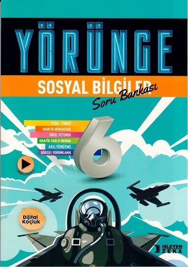 İşleyen Zeka 6. Sınıf Sosyal Bilgiler Soru Bankası Yörünge Serisi İşleyen Zeka Yayınları