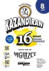 Ankara Yayıncılık 8. Sınıf İngilizce Kazandıran 16 Haftalık Kazanım Denemeleri Ankara Yayıncılık