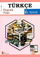 Ata Yayıncılık 6. Sınıf Türkçe Yaprak Test Ata Yayıncılık