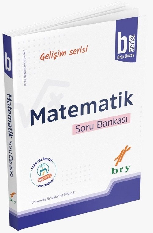 Birey YKS TYT AYT Matematik B Orta Düzey Soru Bankası Gelişim Serisi Birey Yayınları