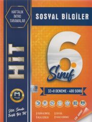 Mozaik 6. Sınıf Sosyal Bilgiler HİT 40 Deneme Mozaik Yayınları