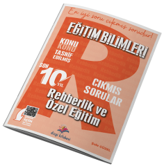 Dizgi Kitap 2024 KPSS Eğitim Bilimleri Rehberlik ve Özel Eğitim Çıkmış Sorular Son 10 Yıl Konu Konu Çözümlü Dizgi Kitap Yayınları