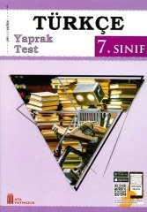 Ata Yayıncılık 7. Sınıf Türkçe Yaprak Test Ata Yayıncılık