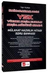 Akfon Kaim Makam YSK Seçim Müdürü Sınavı Mülakat Hazırlık Kitabı Akfon Yayınları