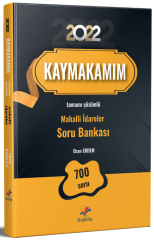 Dizgi Kitap 2022 Kaymakamlık Mahalli İdareler Kaymakamım Soru Bankası Çözümlü - Ozan Erdem Dizgi Kitap