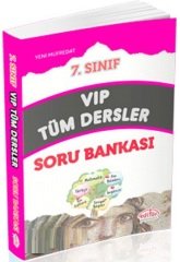 SÜPER FİYAT - Editör 7. Sınıf VİP Tüm Dersler Soru Bankası Editör Yayınları