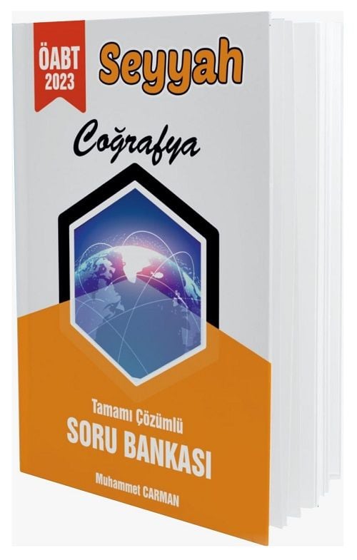 Muhammet Carman 2023 ÖABT Coğrafya Öğretmenliği Seyyah Soru Bankası Çözümlü Muhammet Carman