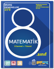 Süpersonik 8. Sınıf Matematik 15 Deneme Süpersonik Yayınları