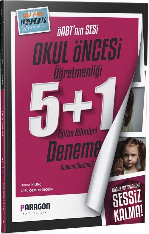 SÜPER FİYAT - Paragon ÖABT Okul Öncesi Öğretmenliği 5+1 Deneme Paragon Yayıncılık