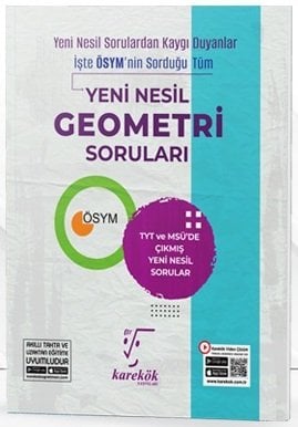 Karekök Yeni Nesil Geometri Soruları Soru Bankası Karekök Yayınları