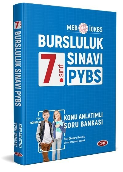 Data 7. Sınıf PYBS Bursluluk Sınavı Konu Anlatımlı Soru Bankası Data Yayınları