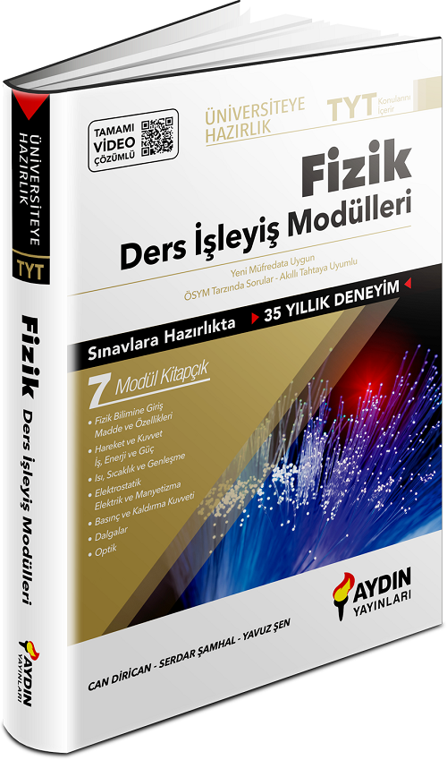 Aydın YKS TYT Fizik Ders İşleyiş Modülleri Aydın Yayınları