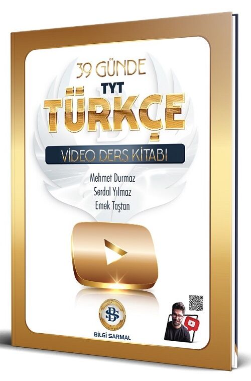 Bilgi Sarmal YKS TYT 39 Günde Türkçe Video Ders Kitabı Bilgi Sarmal Yayınları