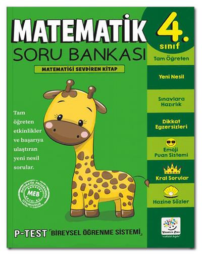 Yükselen Zeka 4. Sınıf Matematik Soru Bankası Yükselen Zeka Yayınları