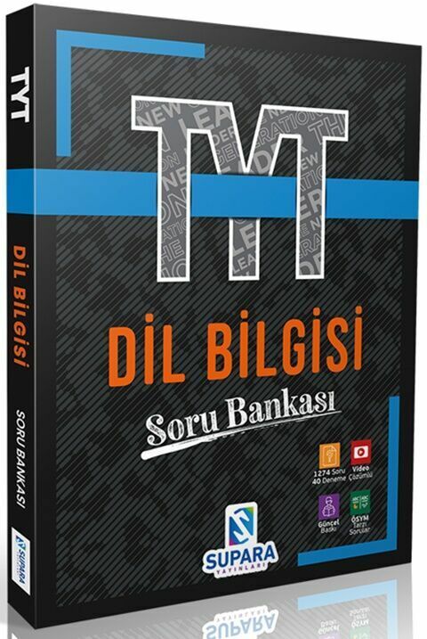 Supara YKS TYT Dil Bilgisi Soru Bankası Supara Yayınları