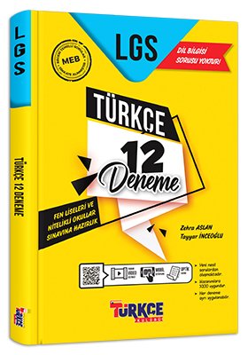 Türkçe Kulübü 8. Sınıf LGS Türkçe Kulübü 12 Deneme Türkçe Kulübü Yayınları