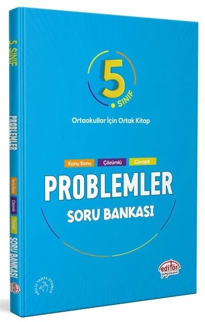 Editör 5. Sınıf Problemler Soru Bankası Editör Yayınları