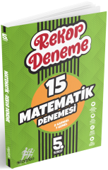 Startfen 5. Sınıf Matematik Rekor 15 Deneme Startfen Yayınları