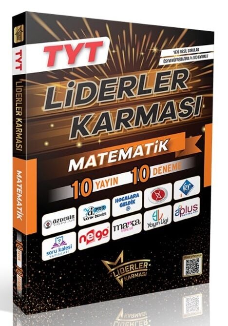 Liderler Karması YKS TYT Matematik 10 Yayın 10 Deneme Çözümlü Liderler Karması