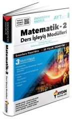 Aydın YKS AYT Matematik-2 Ders İşleyiş Modülleri 3 Modül Aydın Yayınları