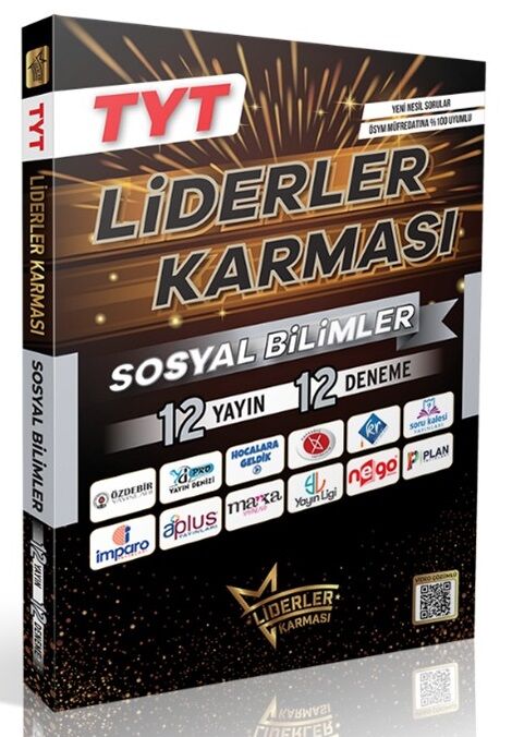 Liderler Karması YKS TYT Sosyal Bilgiler 12 Yayın 12 Deneme Çözümlü Liderler Karması